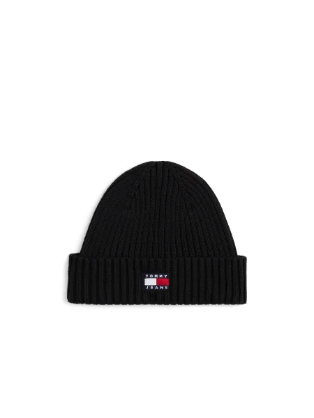 Čiapka Tommy Jeans Heritage Core čierna