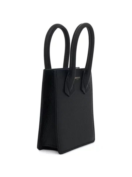 Geantă shopper Moreau din piele negru