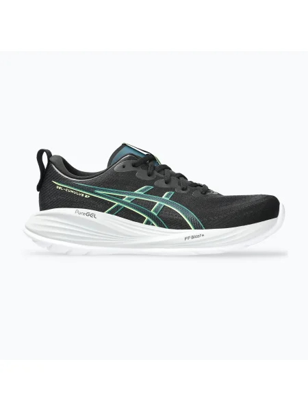 ASICS Gel-Cumulus 27 férfi futócipő fekete/lucid sárga. Méret: 44 EU fekete