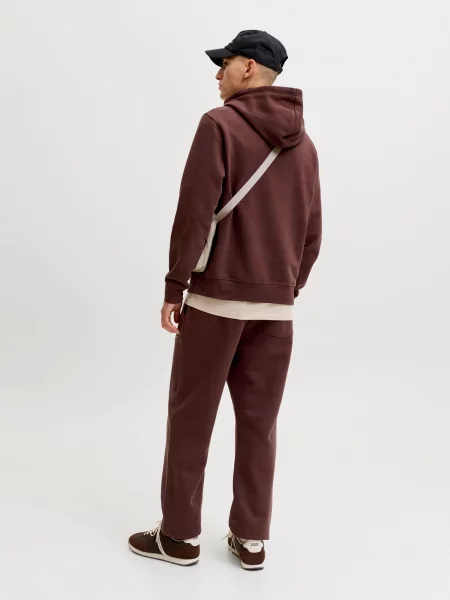 JACK & JONES Mikina JJESoho čokoládová