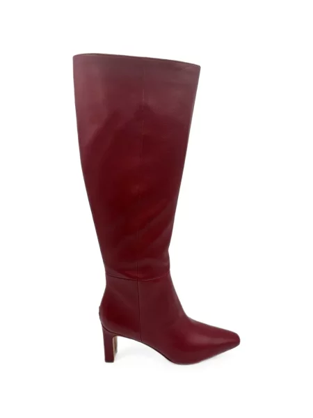 Botine Sam Edelman din piele roșu