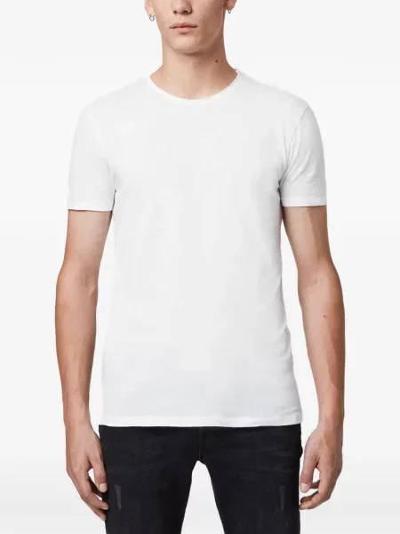 Tricou Allsaints cu decolteu rotund alb