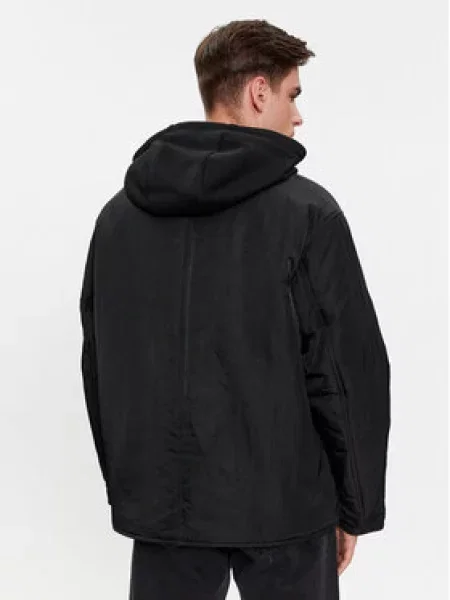 Calvin Klein Jeans Bunda pro přechodné období Skater Hooded Jacket černá