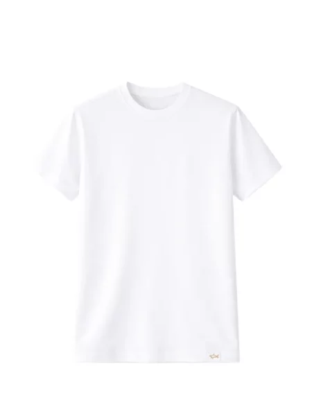 Tricou Paul & Shark fără armătură alb
