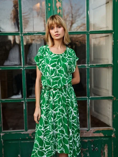 Rochie Marisse de costum alb