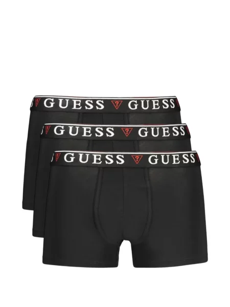 Boxeri Guess cu autograf negru