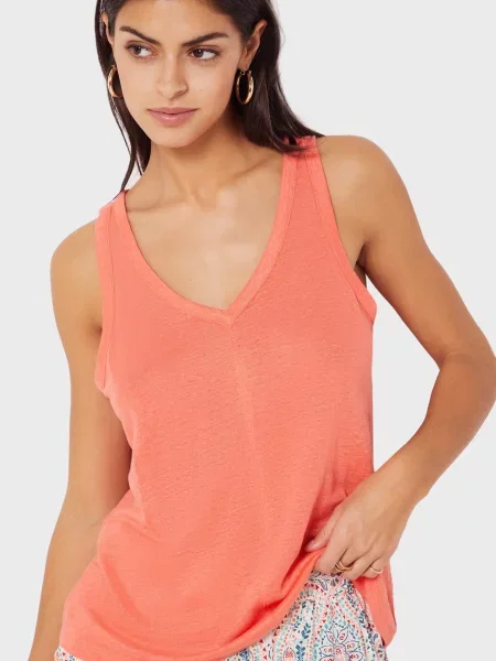 Лляний топ Etam