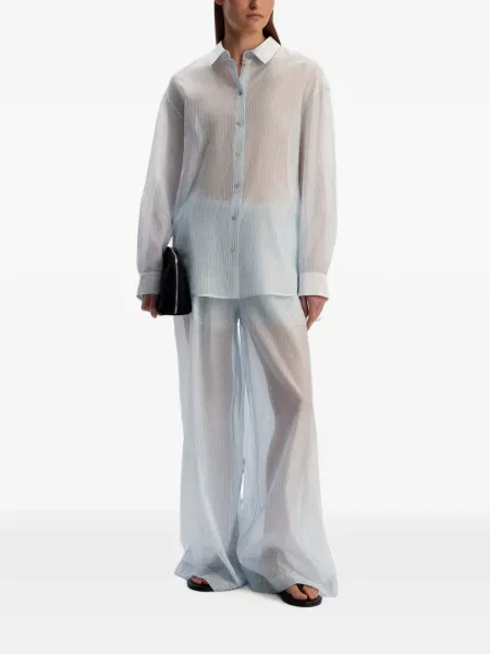 Pantaloni 12 Storeez cu dungi albastru