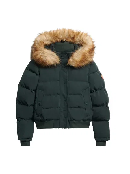 Superdry & Co Geacă de iarnă Everest închis verde
