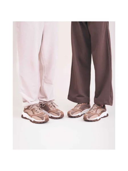 Pantofi Nae Vegan Shoes chunky maro