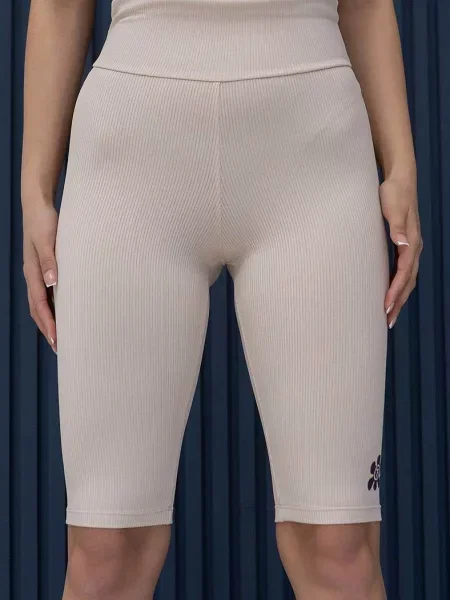 Женские спортивные шорты бежеві