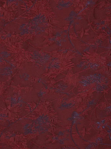 Fular Giorgio Armani cu model floral din jacard roșu