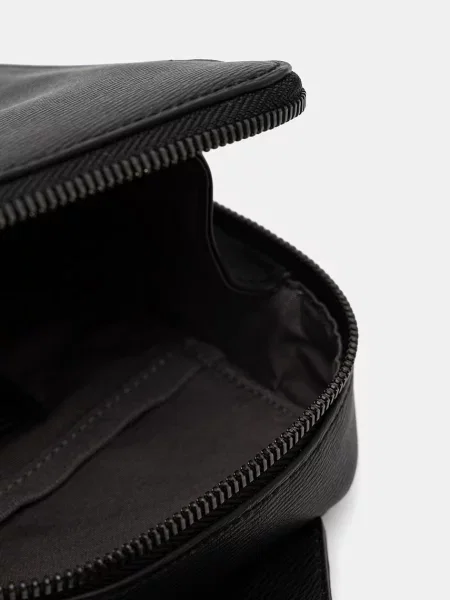 Műbőr táska Calvin Klein fekete