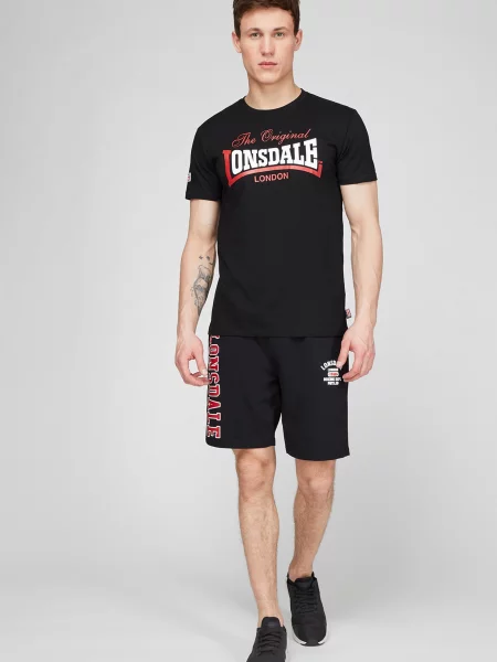 Футболка Lonsdale чорна