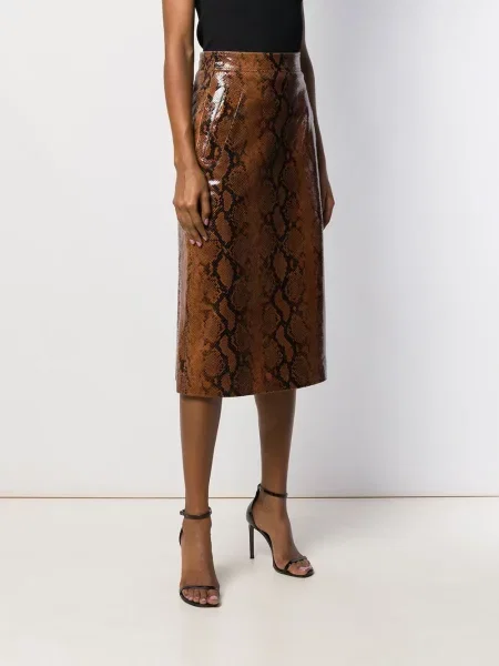 Fustă Dsquared2 maro