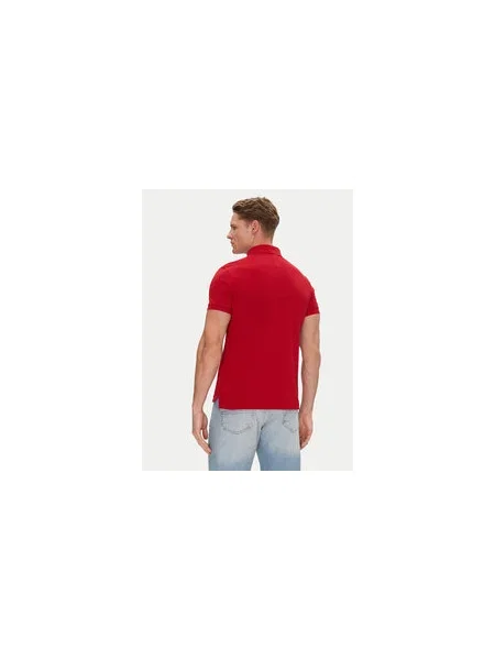 Tommy Hilfiger Pólóing Slim Fit piros