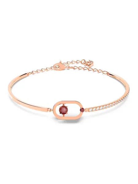 Bransoletka Swarovski różowa