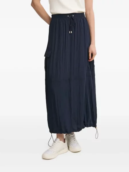 Șnur de strângere fustă cargo Liu Jo albastru