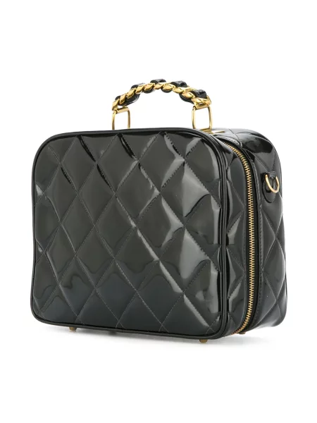 Prošívaná kabelka Chanel Pre-owned černá