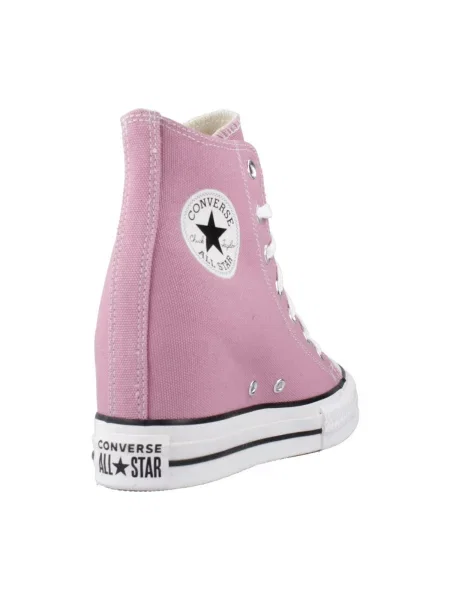 Pantofi Converse cu platformă clasici roz