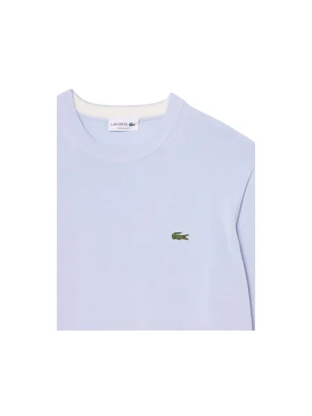 Lacoste sweter niebieski