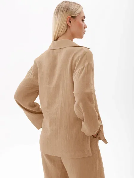 Верх піжами Leinle бежевий
