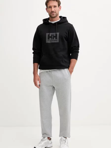 HELLY HANSEN Majica antracit črna