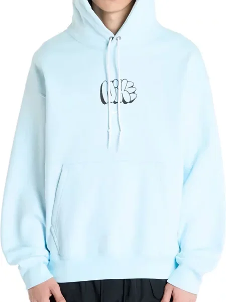 Top sport Nike din fleece plisat fără mâneci alb