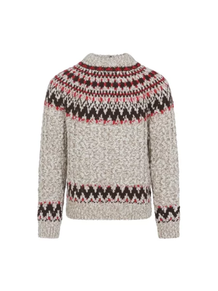 Sweter Moncler wełniany