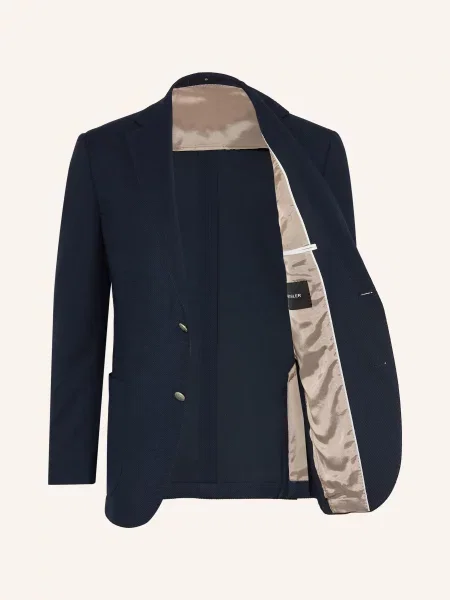 Dressler Sako Slim Fit tmavě modrá