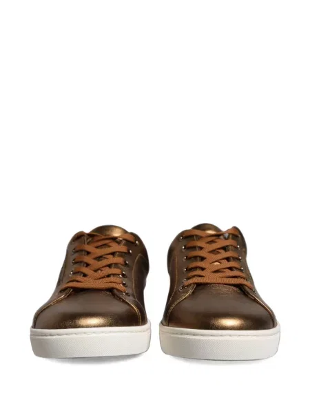 Bőr sneaker Dolce & Gabbana autogrammal