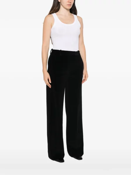 Pantaloni Circolo 1901 de catifea negru