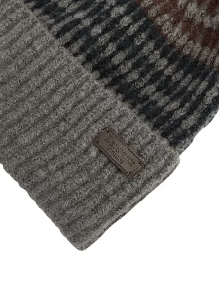 Fular Barbour tricotate gri