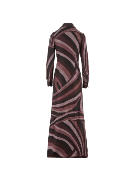 Rochie Pucci cu imagine maro