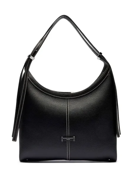 Geanta hobo Gianni Chiarini din piele negru
