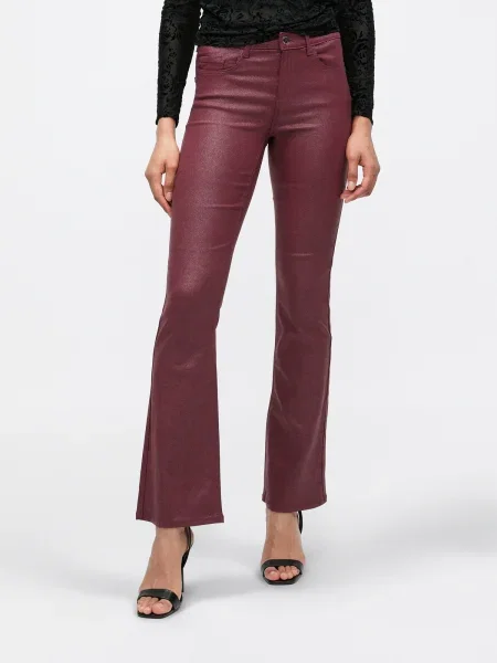 ONLY Pantaloni ONLCLARE' alb