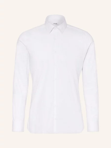 Paul Košile Slim Fit white bílá