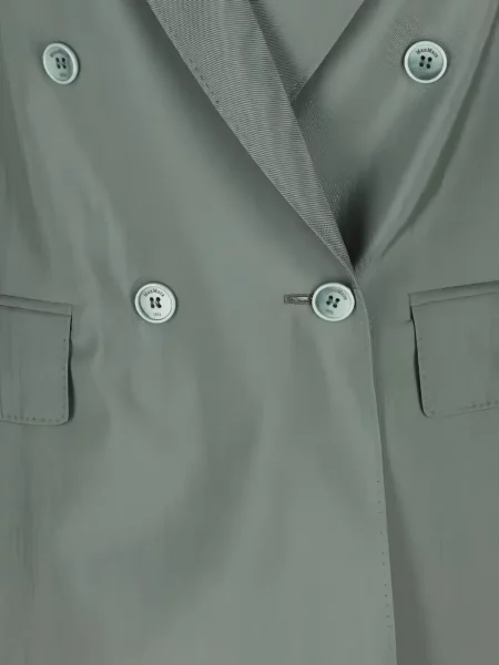 Sacou Max Mara cu două rânduri de nasturi verde