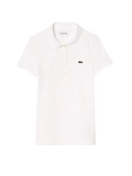 LACOSTE Tricou alb