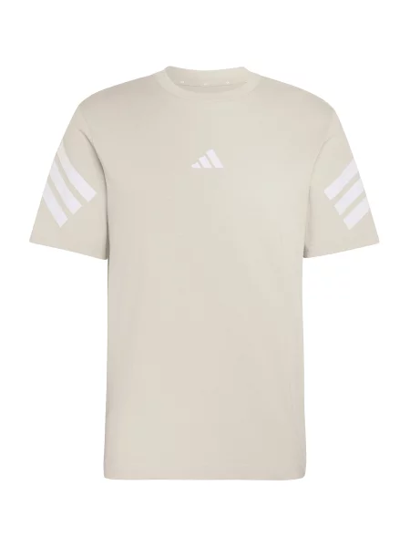 ADIDAS SPORTSWEAR Tricou funcțional MEN SINGLE JERSEY grej alb