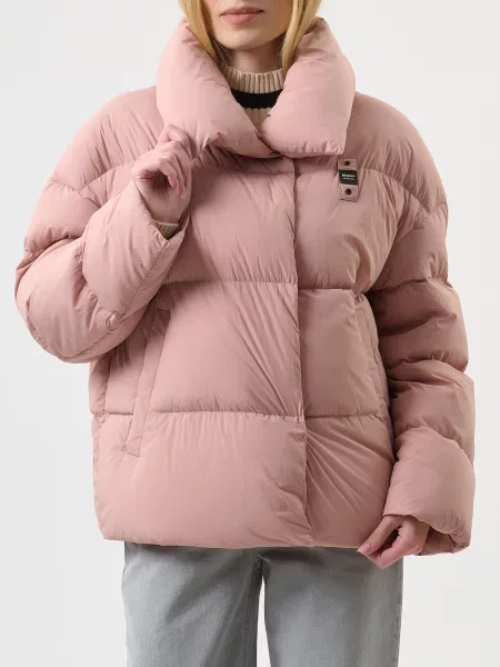 Пуховик Blauer рожевий