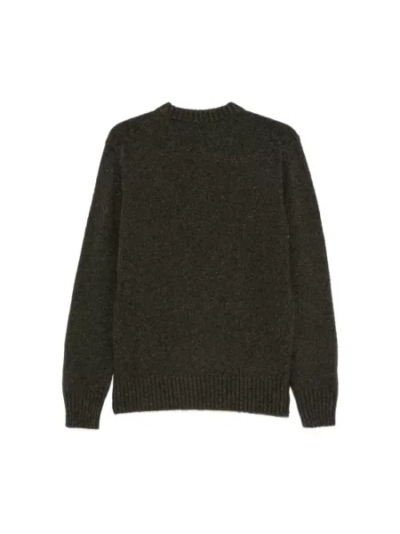 Sweter Kangra wełniany brązowy