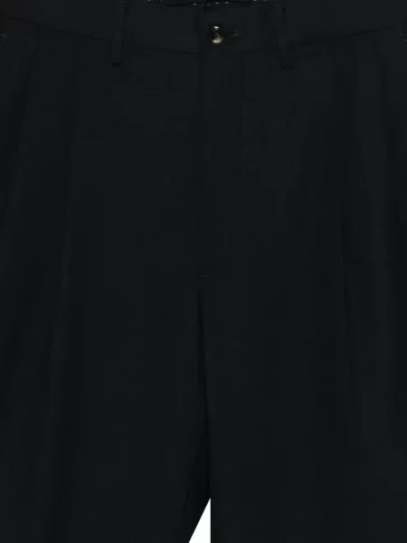 Pantaloni Dell'oglio plisate albastru