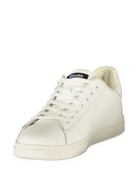Sneakerși Blauer cu imagine alb