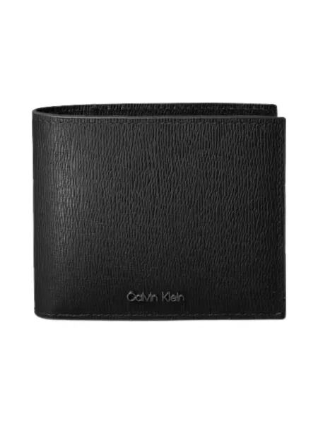 Portfel Calvin Klein skórzany czarny