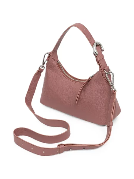Geantă shopper Coccinelle din piele roz