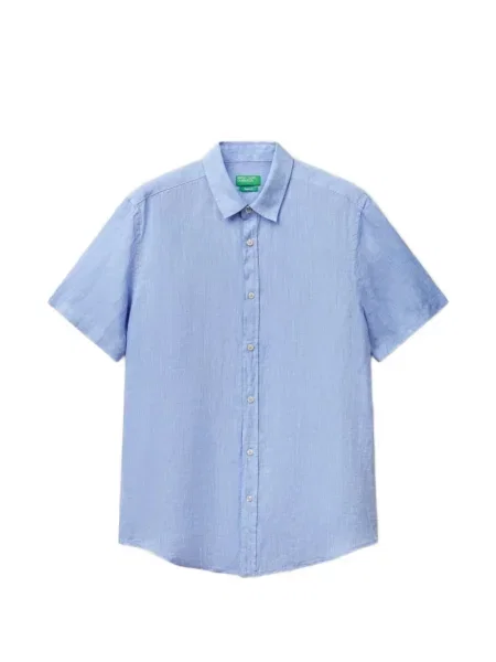 Košeľa Benetton modrá
