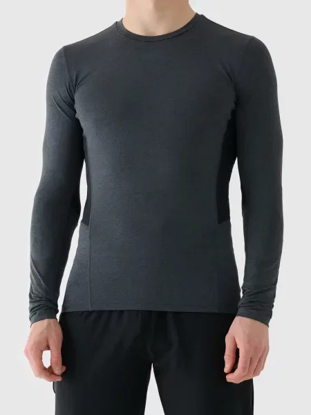 4F koszulka treningowa z długim rękawem L szara