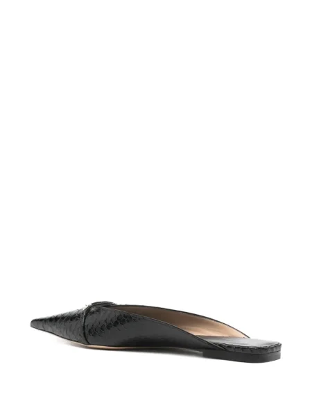 Papuci tip mules Tom Ford negru