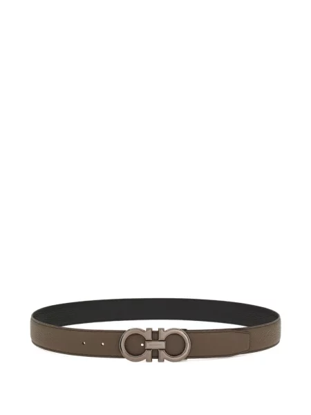 Curea Ferragamo din piele maro